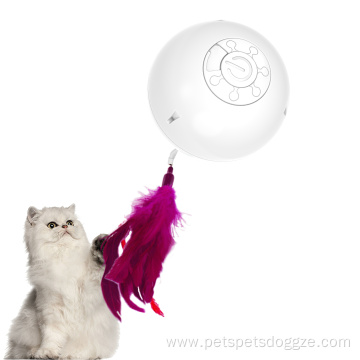 Smart Interactive Cat Toy Rotating Ball Pet Toys